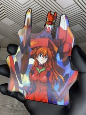 Neon Genesis Evangelion Asuka Langley Soryu 3D Lenticular Motion Car Sticker