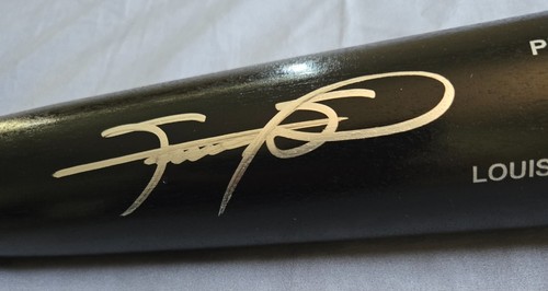 Sammy Sosa Chicago Cubs Signed Louisville Slugger Pro Stock Bat Beckett Witness - Picture 2 of 5