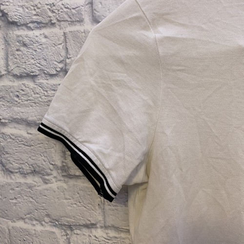 Vintage Polo Ralph Lauren Shirt Size Large Pony Logo Knit Single Stitch White - Picture 5 of 12