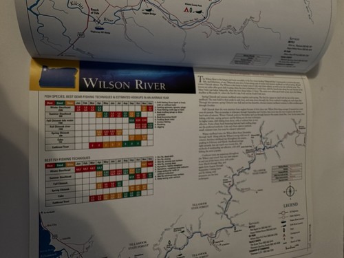 Oregon River Maps & Fishing Guide Frank Amato - Picture 8 of 10