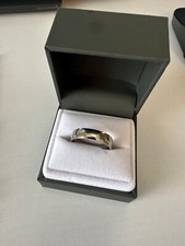 Men’s Palladium 500 5mm wide wedding band - Ring Size T ,T1/2, U, U1/2  S, S1/2 
