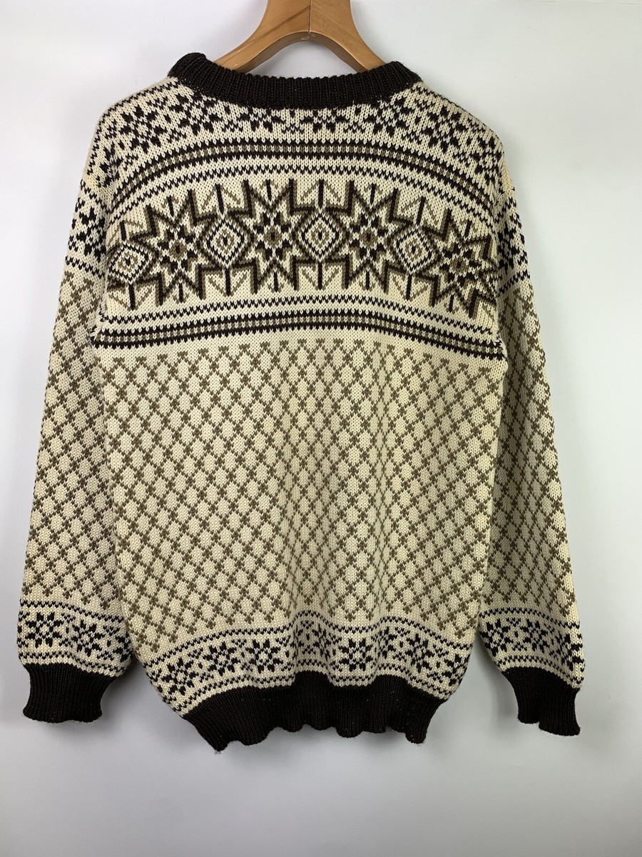 dale of norway ノルディックセーター DALE OF NORWAY】Made in Norway 100% wool Nordic sweater