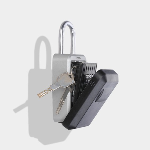 Password Key Box Travel Locking Storage Lockbox for outside Safe - Picture 9 of 10