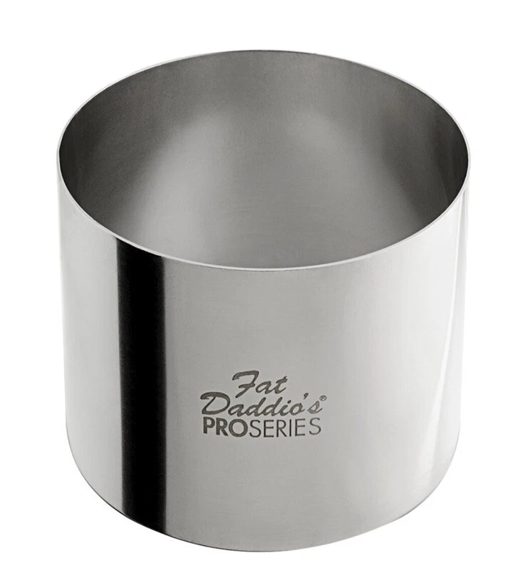 Fat Daddio’s ProSeries 2 3/4x 2 3/8’ Stainless Steel Cake Mold (30)
