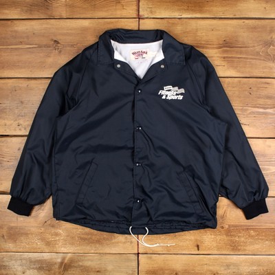 Vintage West Ark USA Coach Jacke XL 90s USA Made Blau