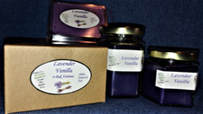 NEW Hand Poured Calming Scented Soy Candles Tarts Votives - Lavender Vanilla