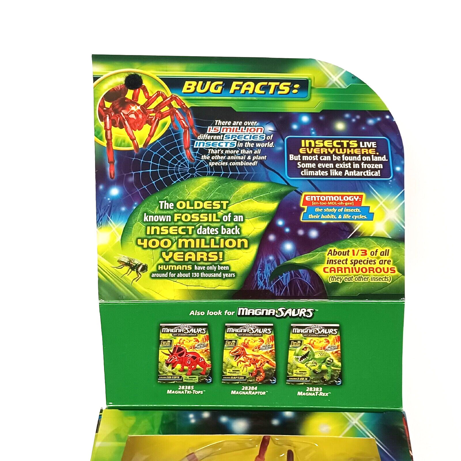 MEGA Magna Bug Spider with Red Light Up Eyes #28333 New | eBay