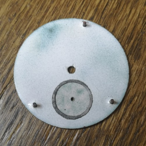 Hamilton Antique Pocket Watch Dial Part, 42.85mm Breguet Style Numerals (BT21) - Picture 6 of 7