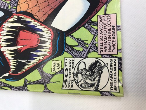 Amazing Spider-Man #363 (June 1992 Marvel) Venom Carnage - Picture 4 of 12