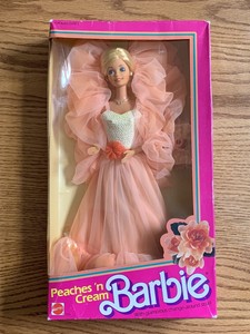 peaches and cream barbie doll