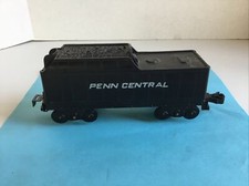 Vintage Marx O Scale Penn Central Plastic  Metal Coal Tender Train Car