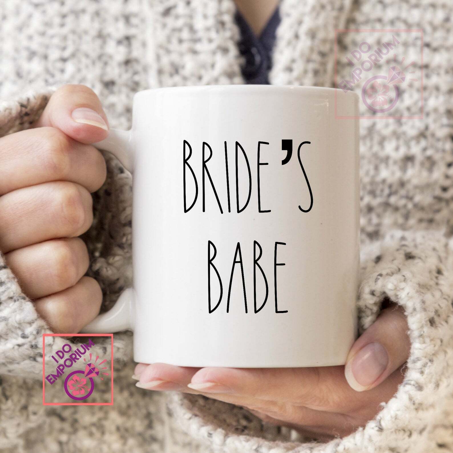 Taza de regalo de dama de honor regalo de novia despedida de soltera taza de regalo personalizada para