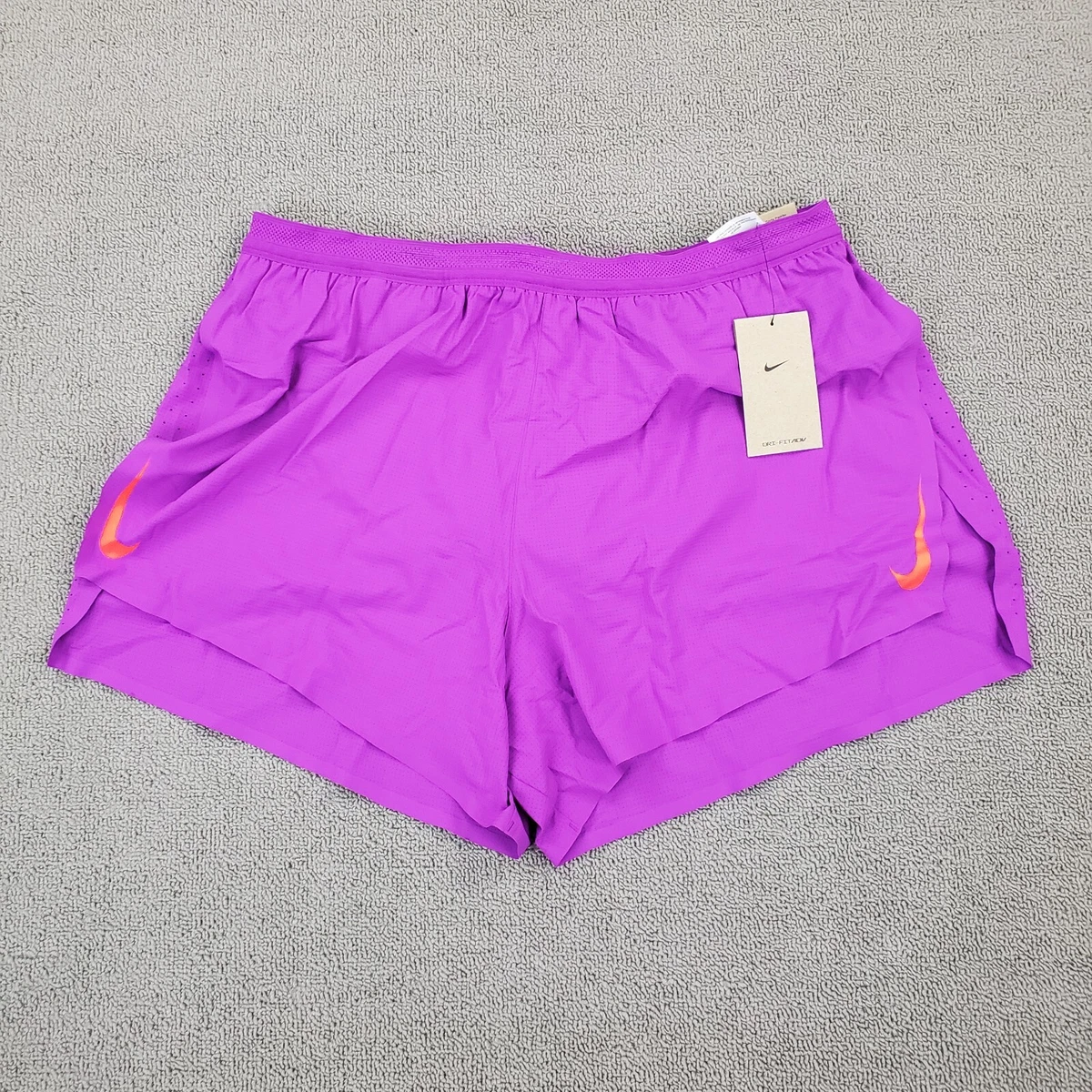 Purple nike running best sale shorts