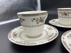 ROYAL DOULTON KINGSWOOD COFFE CUP & SAUCER PLATE 5 3/4" CUP 3"X3" SET 3 VINTAGE — photo 6