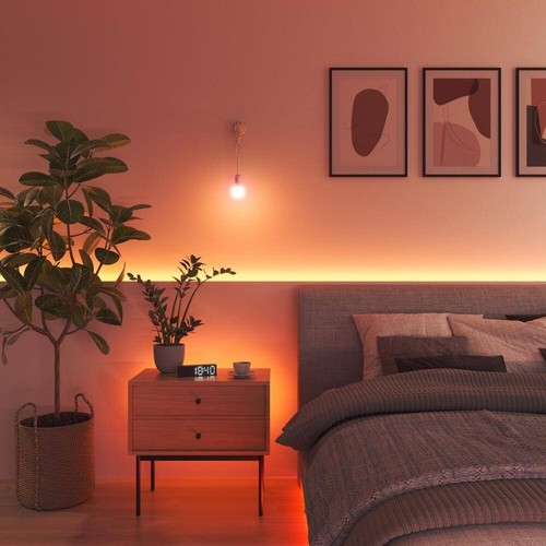 3 Pack Nanoleaf Essentials A19 Smart Bulb 60W Color Bright White Thread BT - New - Bild 10 von 11