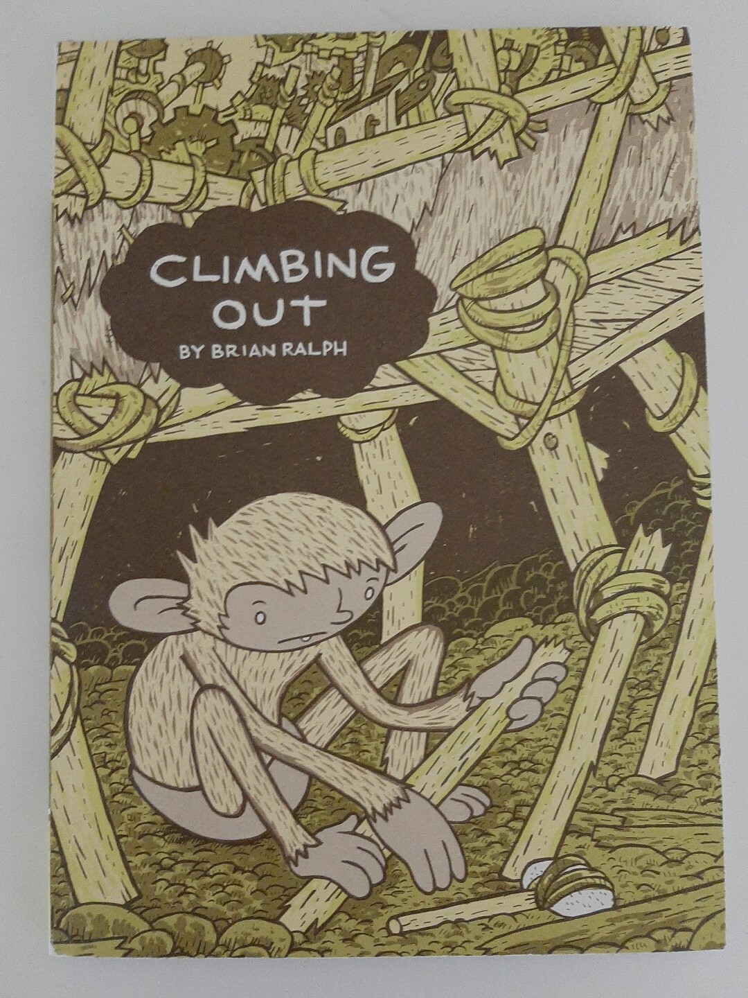 Brian Ralph - Climbing Out Signed & Doodled First Edition 2002