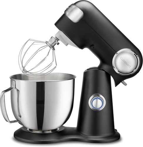 NEW Cuisinart Stand Mixer, 12 Speed, 5.5 Quart Stainless Steel Bowl SM-50BK Onyx
