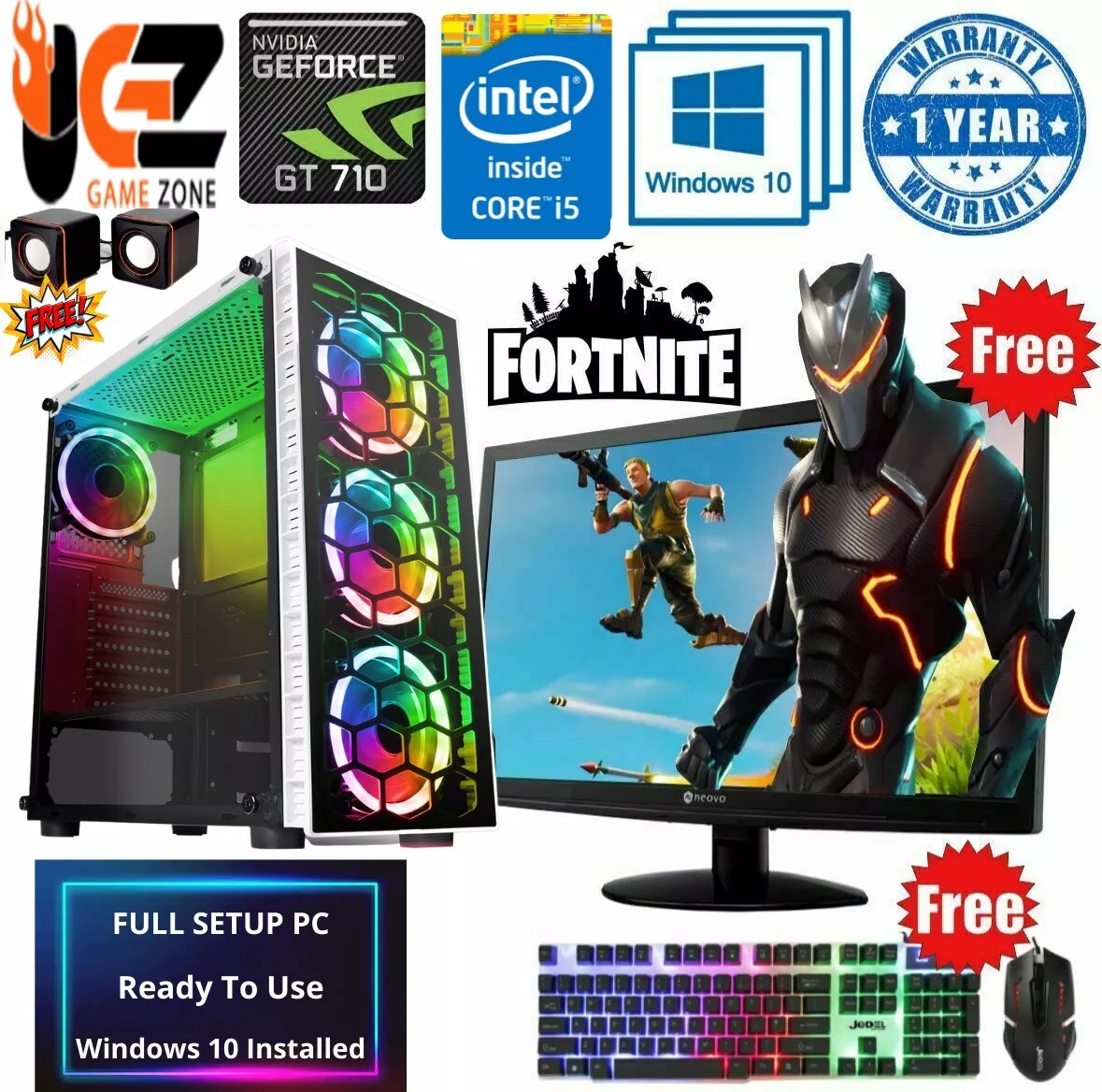 Free gaming pc for Sale, Desktop & Workstation Computers