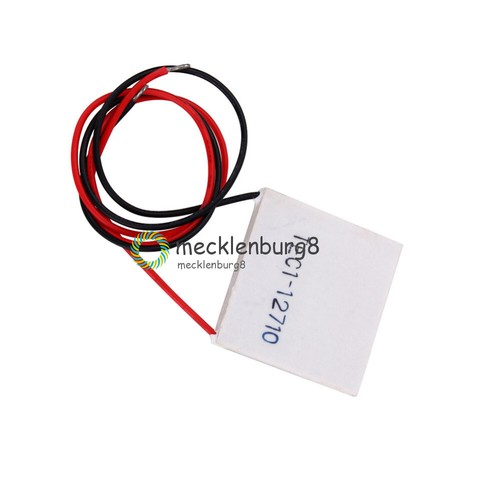 TEC1 12703~12715 40x40mm Heatsink Thermoelectric Cooler Cooling Peltier Plate - Bild 21 von 32