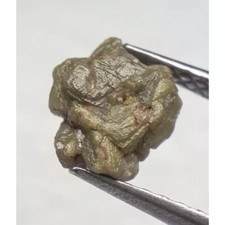 1.07 Ct, Natural Rough Diamond,Green Rough,Uncut Loose Diamond,Raw Diamond Ring