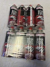 BUTANE FUEL 8 CANS CHEF MASTER PORTABLE CAMPING STOVE