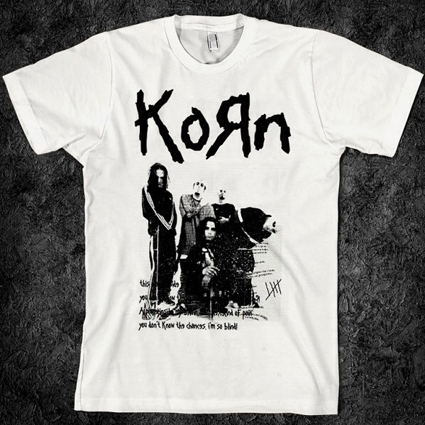 Korn Cartoon VTG 90s T Shirt XL Rock Band Tour Concert Music 1996 Mens Band/Tour | eBay