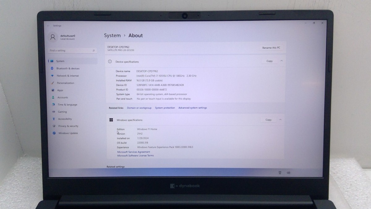 408 dynabook Satellite L50-E メモリ16GB 408 dynabook Satellite L50-E メモリ16GB 408 dynabook