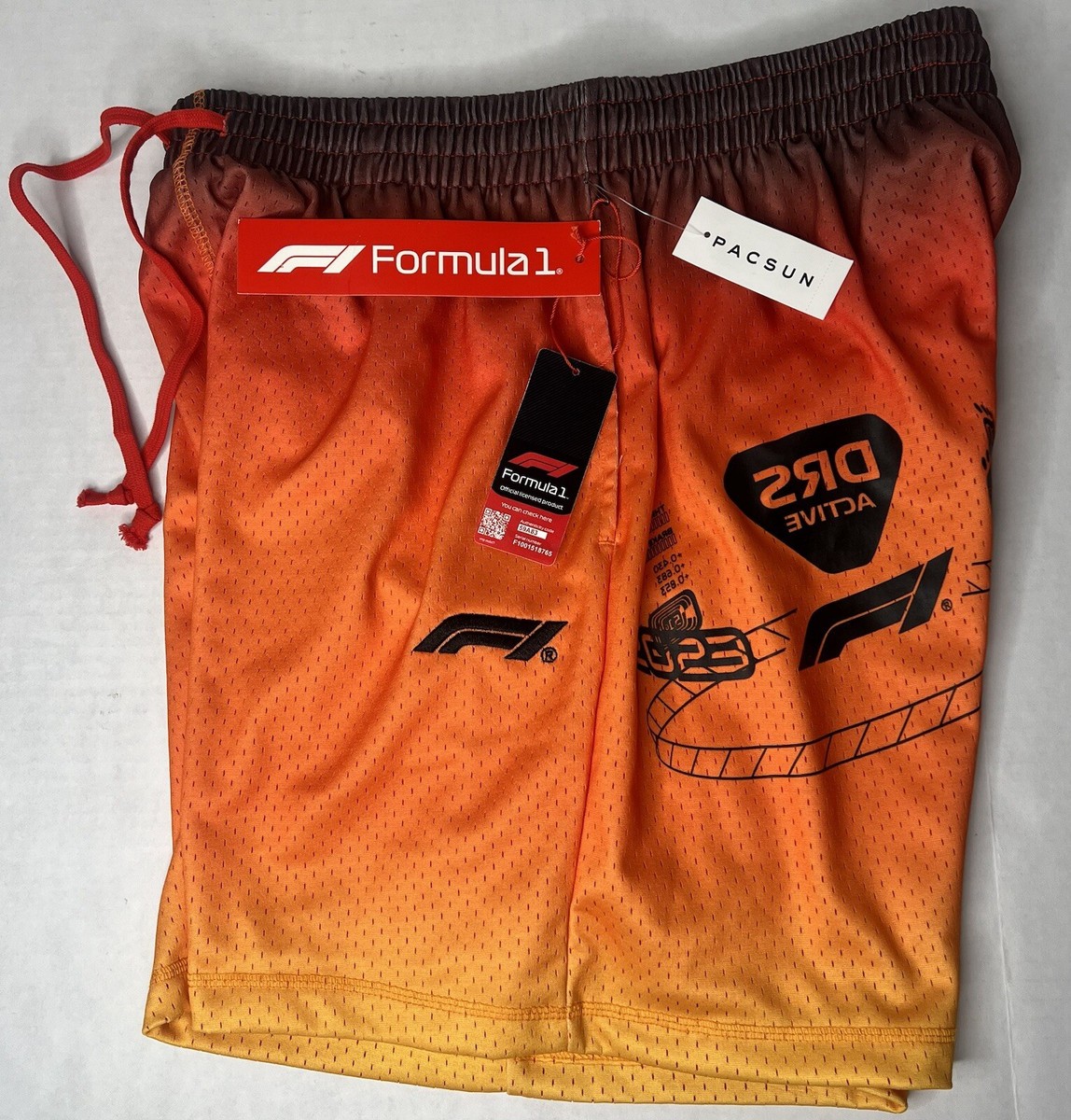 ★PACSUN★フォーミュラ1 x PacSun鈴鹿ジャパンメッシュショーツ Formula 1 x PacSun Suzuka Japan Touge Mesh Shorts | PacSun