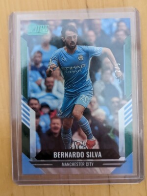 2021-22 Panini FIFA Score Soccer Bernardo Silva /5 Green Lava Manchester City