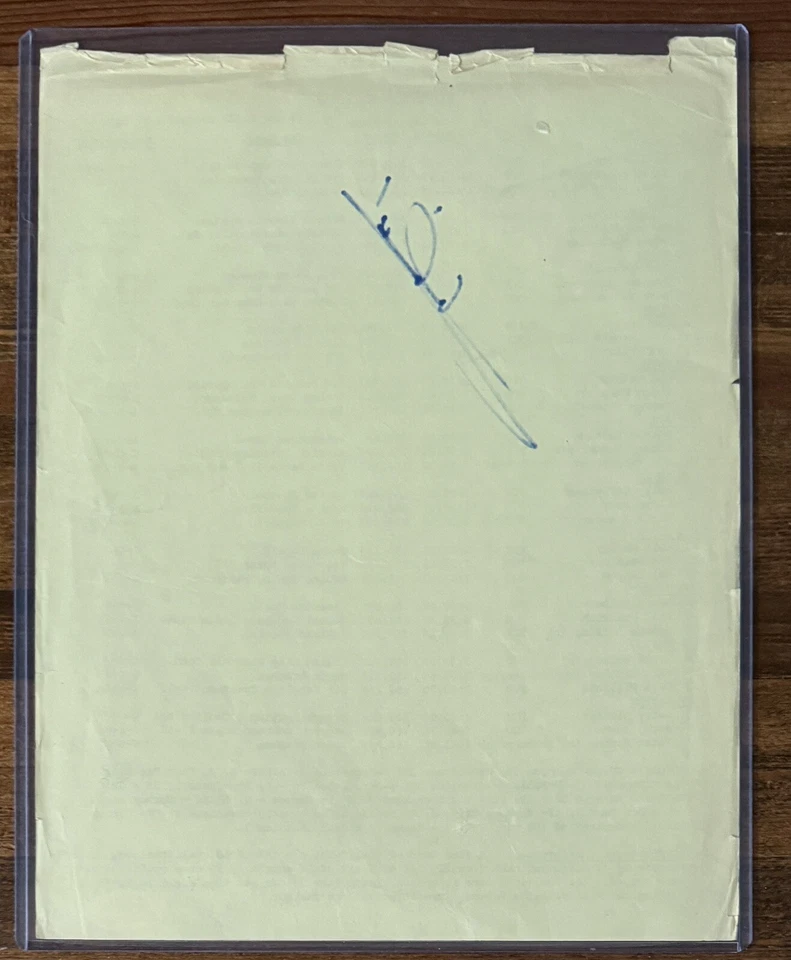 1969 Indy Indianapolis 500 Qualification Sheet SIGNED Mario Andretti PSA DNA COA - Image 4 of 4