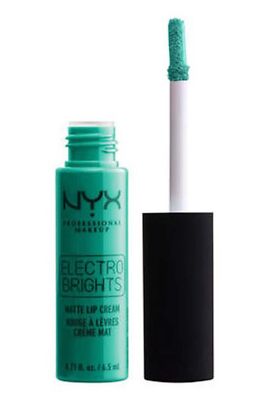 NYX Electro Brights matt Lippenglanz cremefarbenpfeifer 06 Lippen