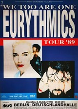 EURYTHMICS  1989 BERLIN - orig. Concert Poste...