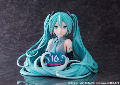アニメ MIKU-Pack 16 Hatsune Miku - Hatsune Miku 16th Anniversary Bust Figure | eBay