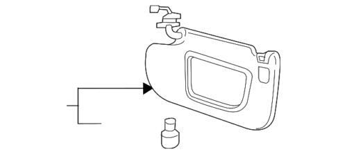 Visera para Ford (P/N FT4Z-5804104-XC)