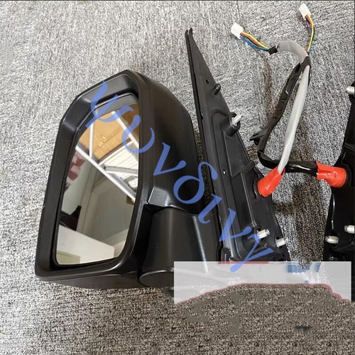 >2010-2014 REFIT 2019 FOR TOYOTA HIACE 200 VAN BLACK SIDE MIRROR W/O TURN SIGNAL - Picture 4 of 6