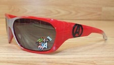 Red  Gray Avengers Super Hero Children's Marvel Sunglasses  READ 