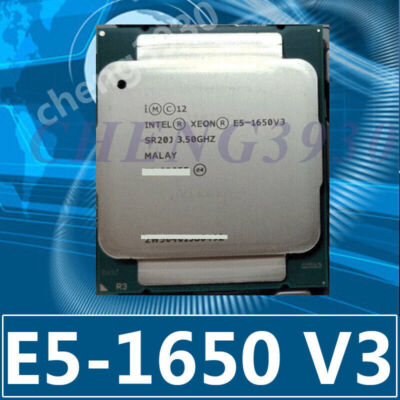 Intel Xeon E5-1650 V3 E5-1650V3 3.5GHz 15MB 6-Core  LGA2011-3 CPU Processor