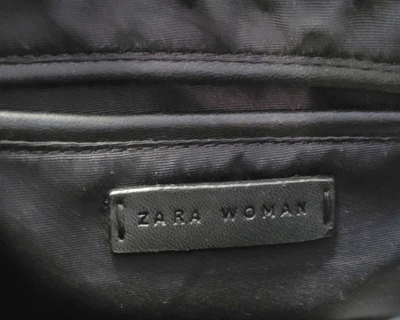 ZARA CROSSBODY BAG BLACK eBay