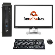 HP Z240 SFF i5-6500 16gb 512GB SSD + HP 24" Monitor & keyboard & mouse bundle