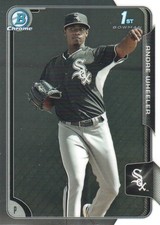 2015 Bowman Chrome Prospects #BCP111 Andre Wheeler Chicago White Sox