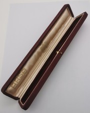 Boîte à montre vintage Arsa Precision En Tissu Rouge Pour Dames En Bon État