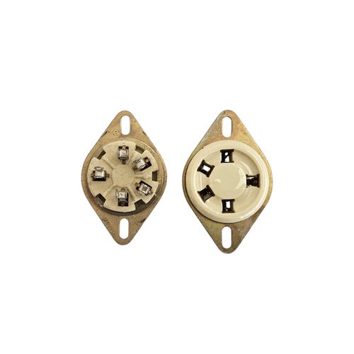 one matched quad tetrode Ceramic base, similar 807 ATS25