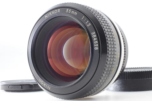 [Exc+5 w/Caps] Non Ai Nikon New Nikkor 55mm f/1.2 MF Prime Lens From JAPAN