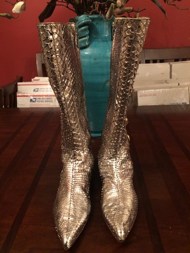 Vintage Oscar De La Renta Metallic 