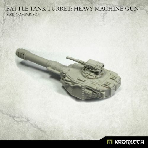 Kromlech Battle Tank Turret: Heavy Machine Gun (1) New - Bild 2 von 3