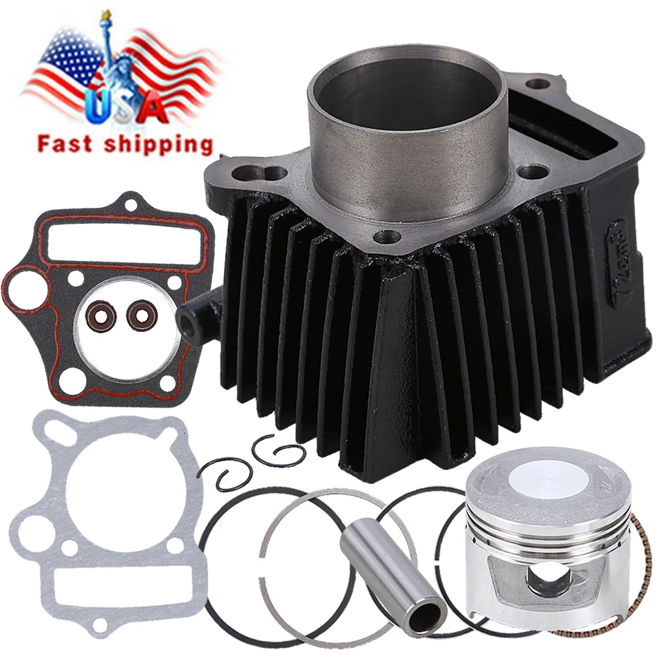 Kit de reconstrucción de extremo superior para Honda CT70 CRF70 ATC70 XR70 TRX70 junta de pistón de cilindro Foto 3 de 4