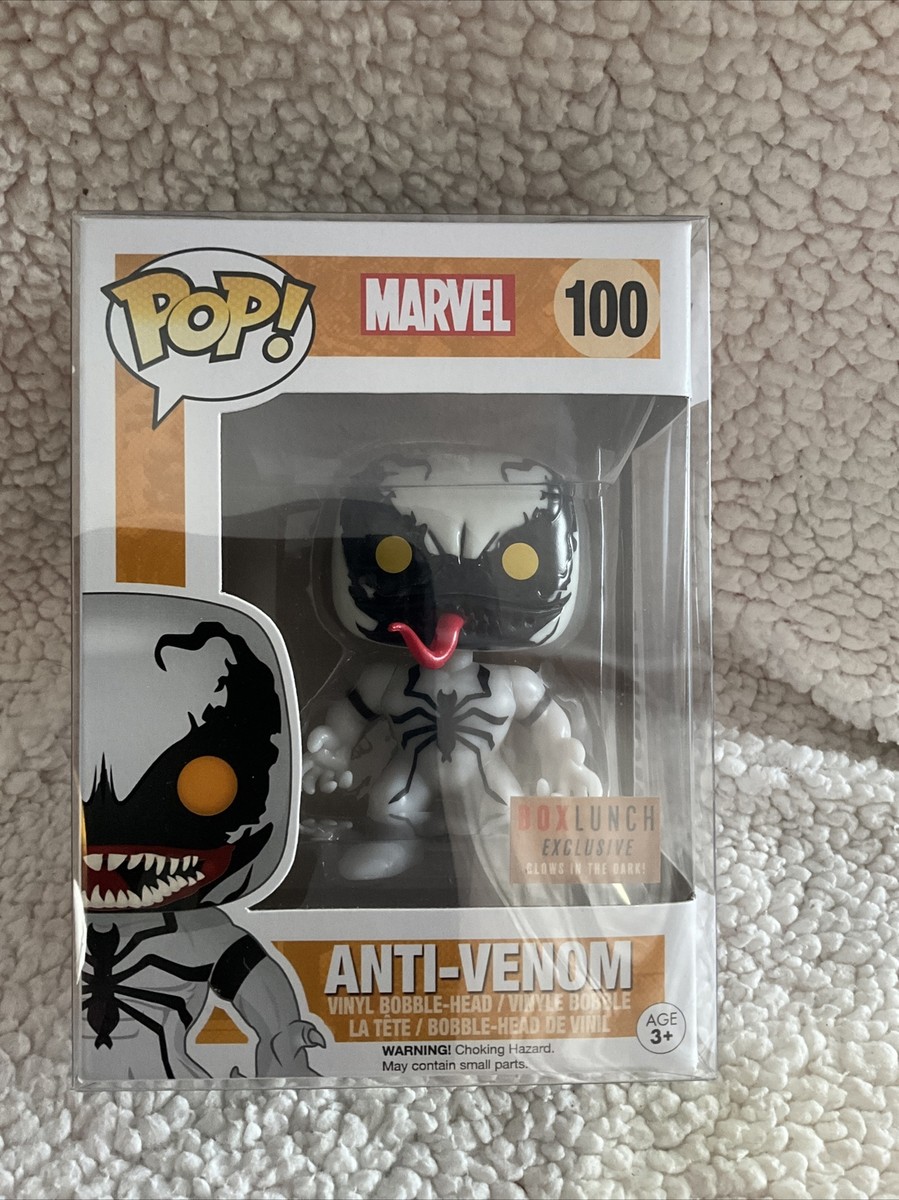 Funko Pop Marvel Anti-Venom #100 Glow In The Dark Boxlunch