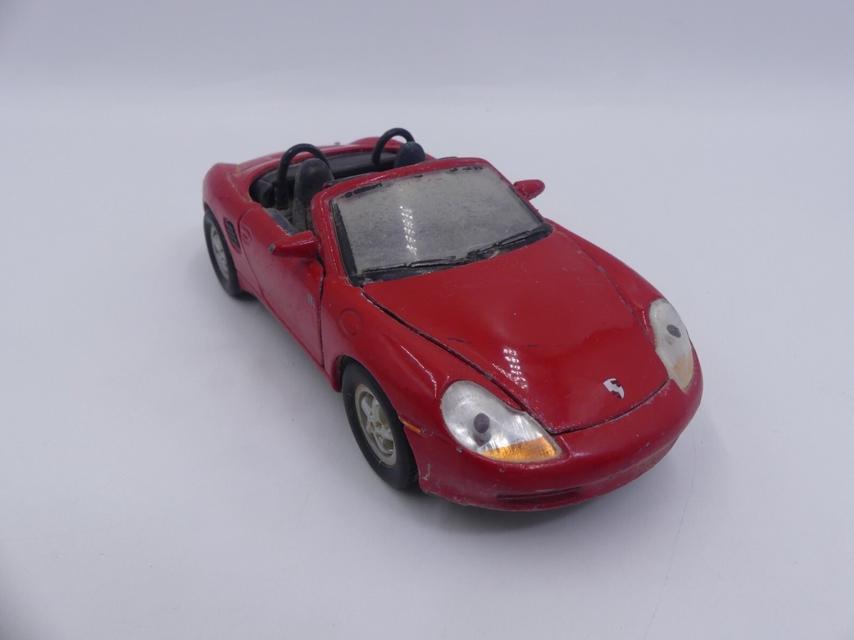 Porsche Boxster 1/30 1996 Red Diecast Model Car 5733 6