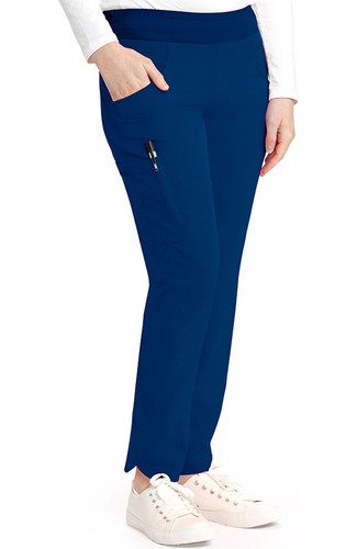 Barco One Scrubs #597 Elastic/Drawcord Cargo Scrub Pant in "Indigo" Size 2XL - Picture 3 of 3