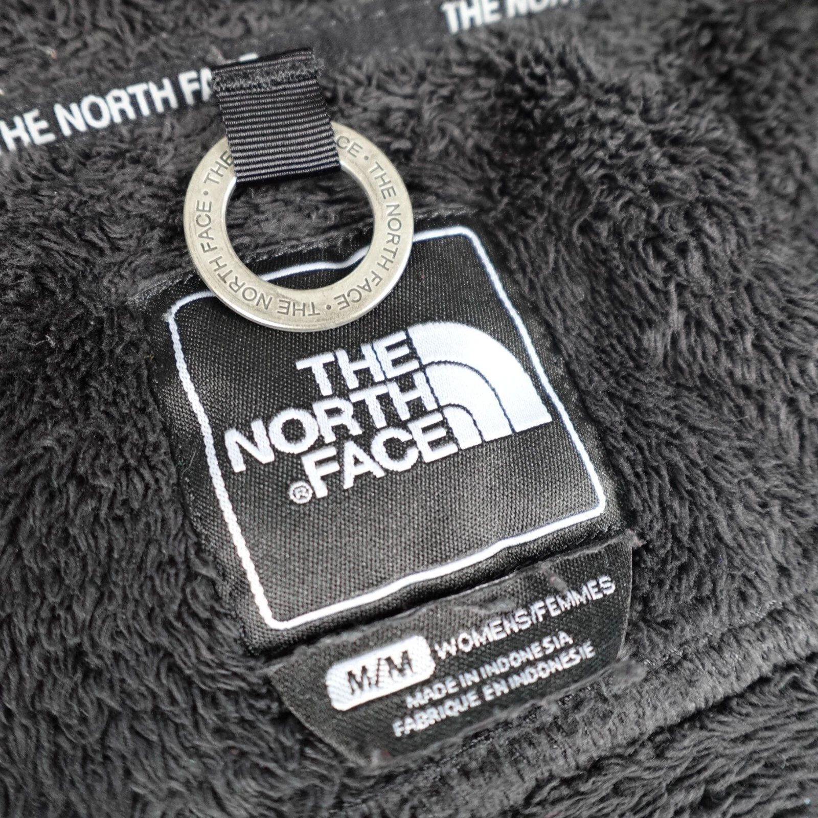 north-face denali hooded full zip fleece hoodie jacket